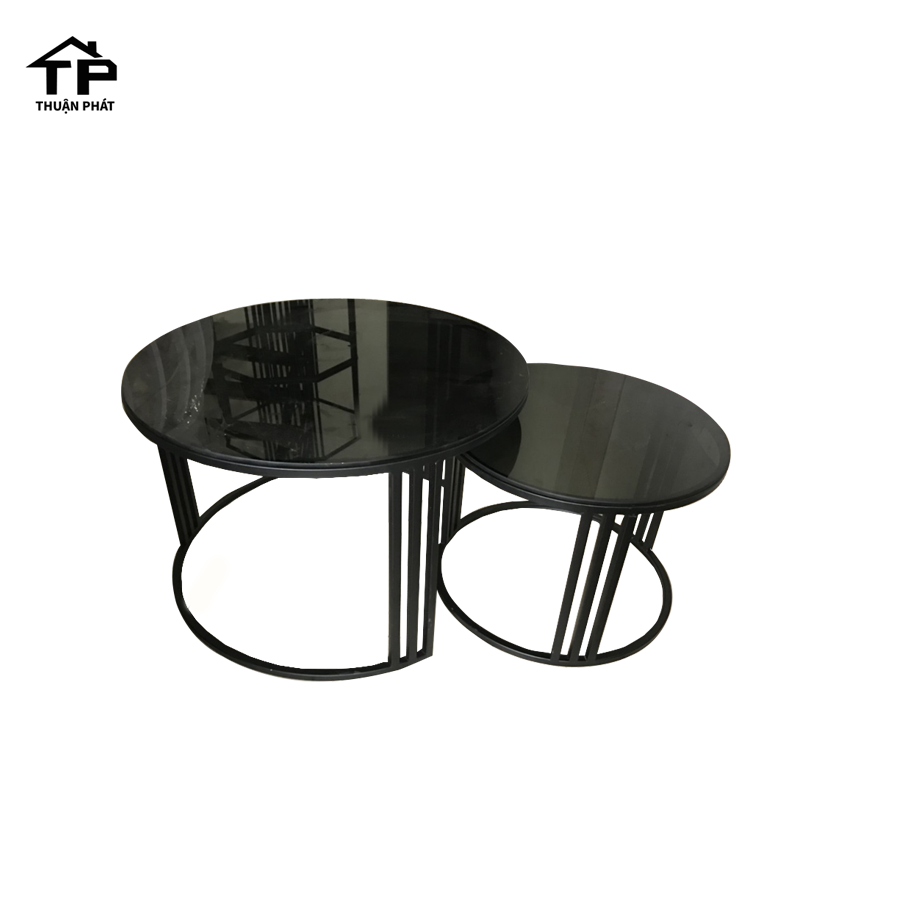 BÀN TRÀ CẶP MẶT KÍNH